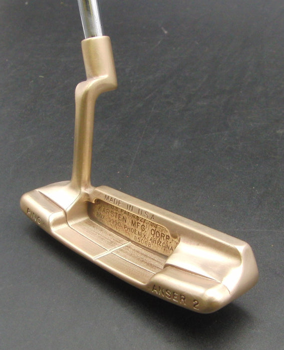 BeCu Ping Anser 2 Putter Steel Shaft 89cm Length Psyko Grip*