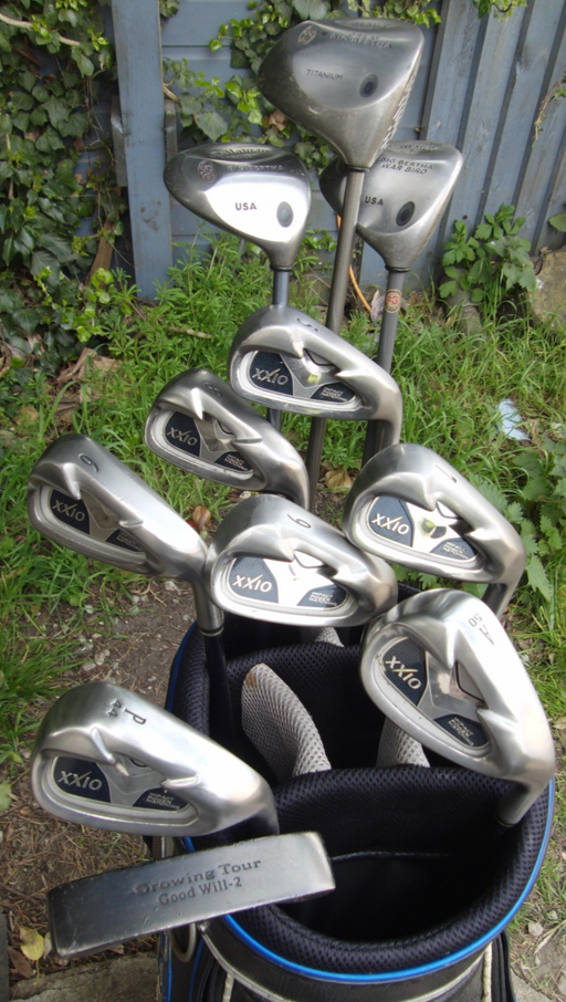Set of XXIO Irons 5-PW+AW + Callaway Driver + 3 Wood + 7 Wood + Putter*