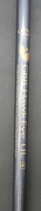Callaway Hawk Eye Gap A Wedge Regular Graphite Shaft Golf Pride Grip