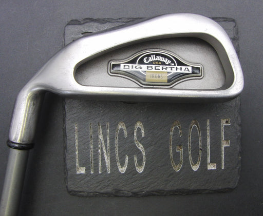 Left-Handed Callaway Big Bertha TM 3 Iron Stiff Graphite Shaft Callaway Grip