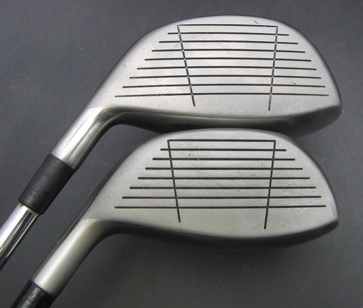 Set of 2 Wilson 1200 Gear Effect Driver + 3 Wood Regular Steel Shafts