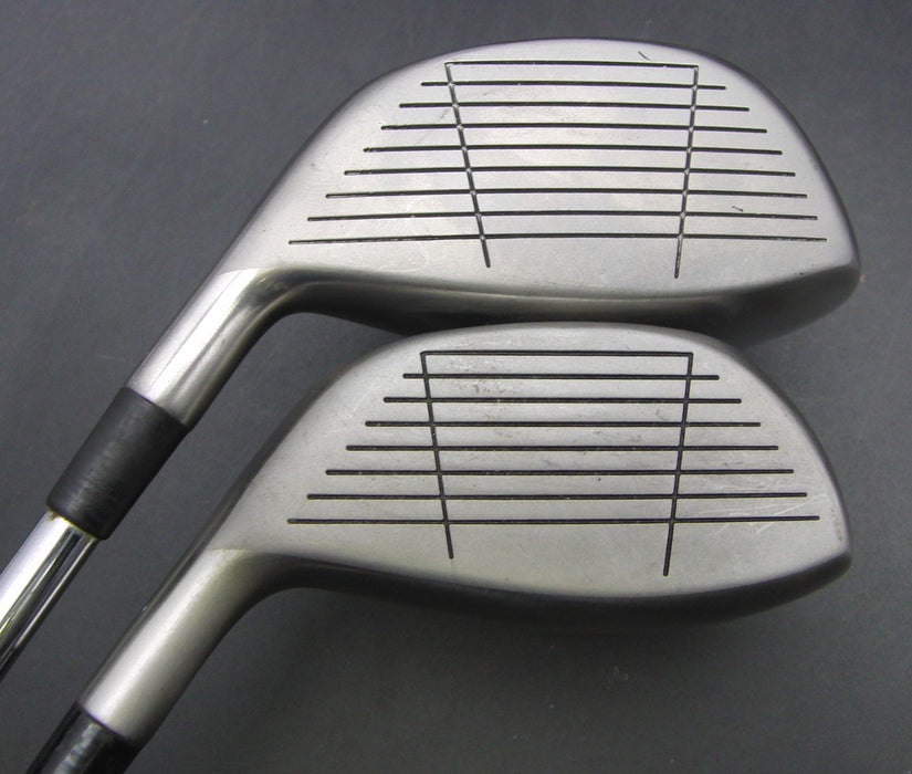Set of 2 Wilson 1200 Gear Effect Driver + 3 Wood Regular Steel Shafts