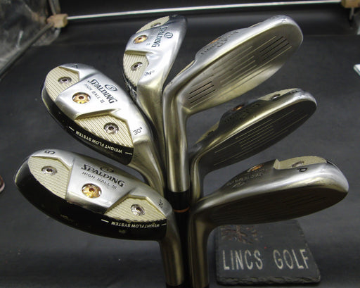 Set of 6x Spalding HighBall III Irons 5-PW Regular Graphite Shafts*