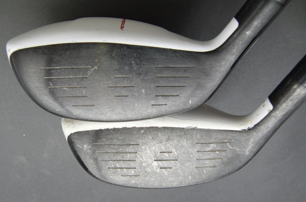 Set of 2 TaylorMade AeroBurner 4+5 Hybrids Regular Graphite Shafts with Grips