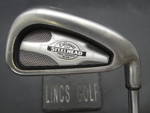 Callaway Steelhead Pro Series X-14 5 Iron Stiff Steel Shaft Callaway Grip