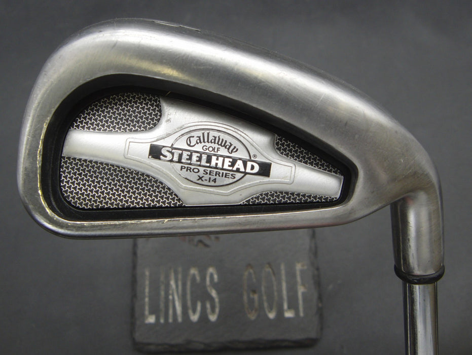 Callaway Steelhead Pro Series X-14 5 Iron Stiff Steel Shaft Callaway Grip