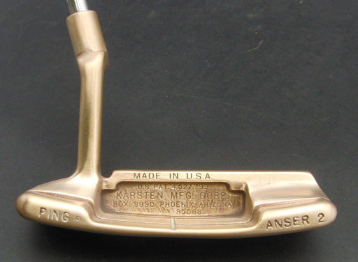 BeCu Ping Anser 2 Putter Steel Shaft 89cm Length Psyko Grip*