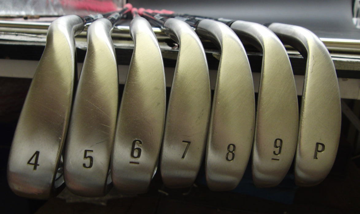 Set of 7x Nike VR II Pro Cavity Irons 4-PW Stiff Steel Shafts Lamkin Grips