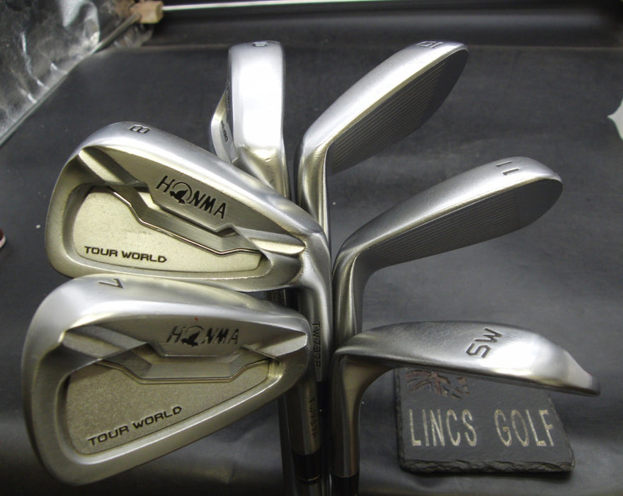 Set of 6x Honma Tour World TW737P 7-11+SW Regular/Stiff Graphite/Steel Shafts*