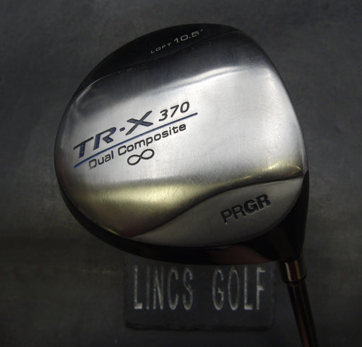 PRGR TR-X 370 Dual Composite 10.5° Driver Stiff Graphite Shaft PRGR Grip