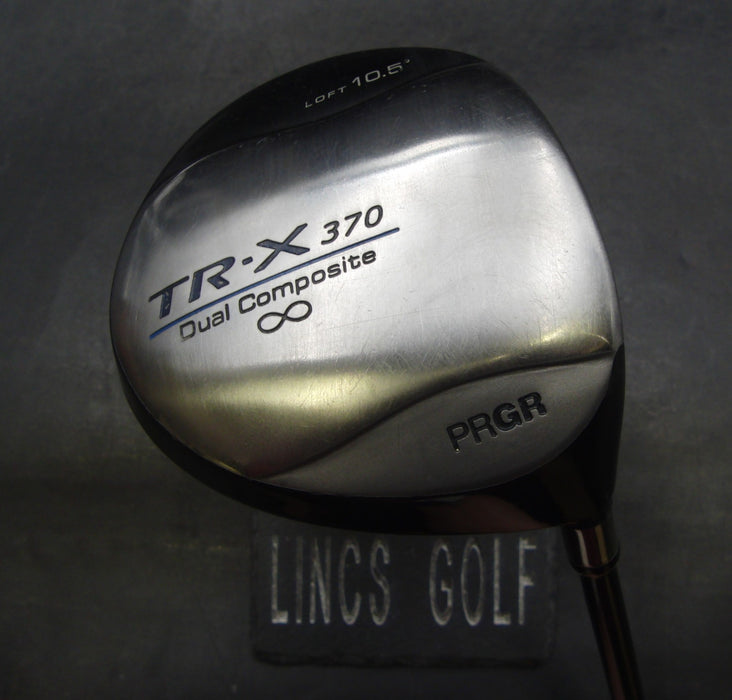 PRGR TR-X 370 Dual Composite 10.5° Driver Stiff Graphite Shaft PRGR Grip