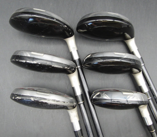 Set of 6x Founders Club Hybrid-i 5-PW Irons Regular Graphite Shafts Black Grips