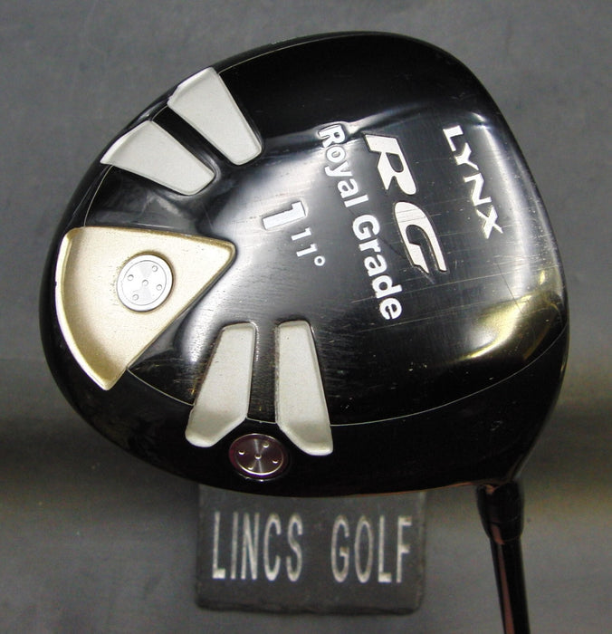 Lynx Royal Grade 11° 1 Wood/Driver Regular Graphite Shaft Lynx Grip & Lynx H/C