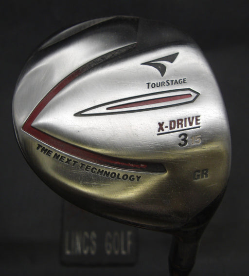 Bridgestone TourStage X-Drive GR 15° 3 Wood Stiff Graphite Shaft TourStage Grip