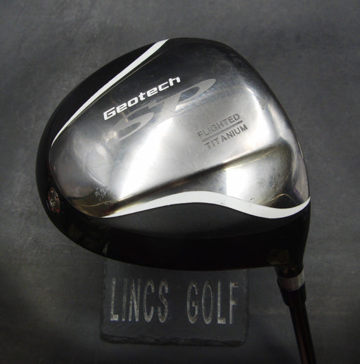 GeoTech SP Flighted Titanium Driver Extra Stiff Graphite Shaft Benross Grip