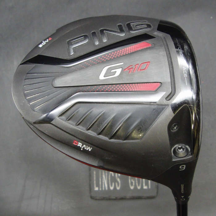 Ping G410 Draw 9° Driver Extra Stiff (Optional) Graphite Shaft PGM Grip