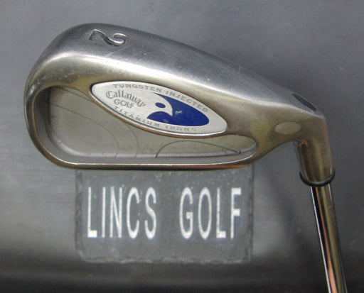 Callaway Hawkeye Tungsten Injected 2 Iron Regular Steel Shaft Golf Pride Grip