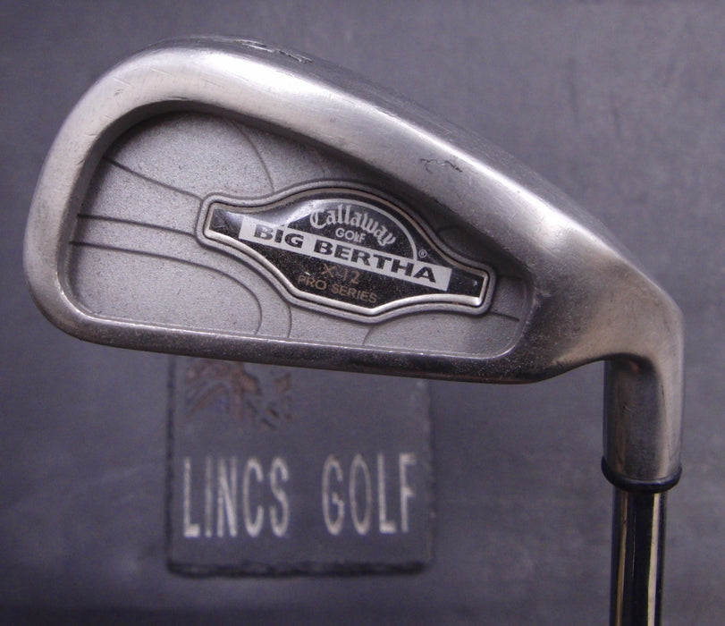 Callaway Big Bertha X-12 Pro Series 3 Iron Stiff Steel Shaft Callaway Grip