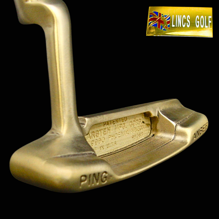 Custom Milled Back To The Future Themed Ping Anser Putter 86cm Steel Shaft