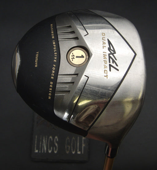 Tsuruya Axel Dual Impact 11° Driver Regular Graphite Shaft Axel Grip
