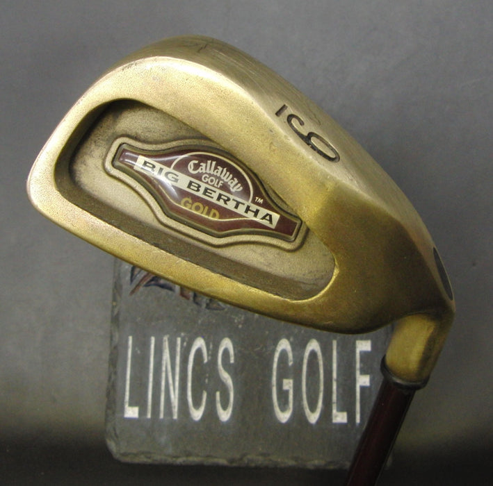 Callaway Big Bertha Gold 9 Iron Regular Graphite Shaft With Grip