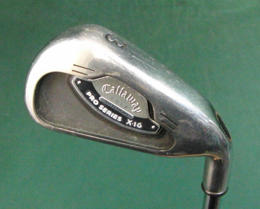 Callaway X16 Pro Series Steelhead 3 Iron Regular Steel Shaft Pro Series Grip