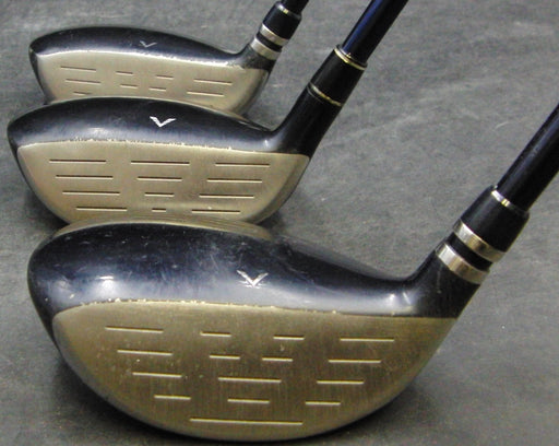 Set of 3 Bridgestone Tourstage ViQ CL  18° 4 + 24° 7 + ViQ 21° Woods