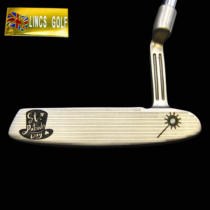 Custom Milled Luck of the Irish Themed Strokers Putter 90cm PSYKO Grip