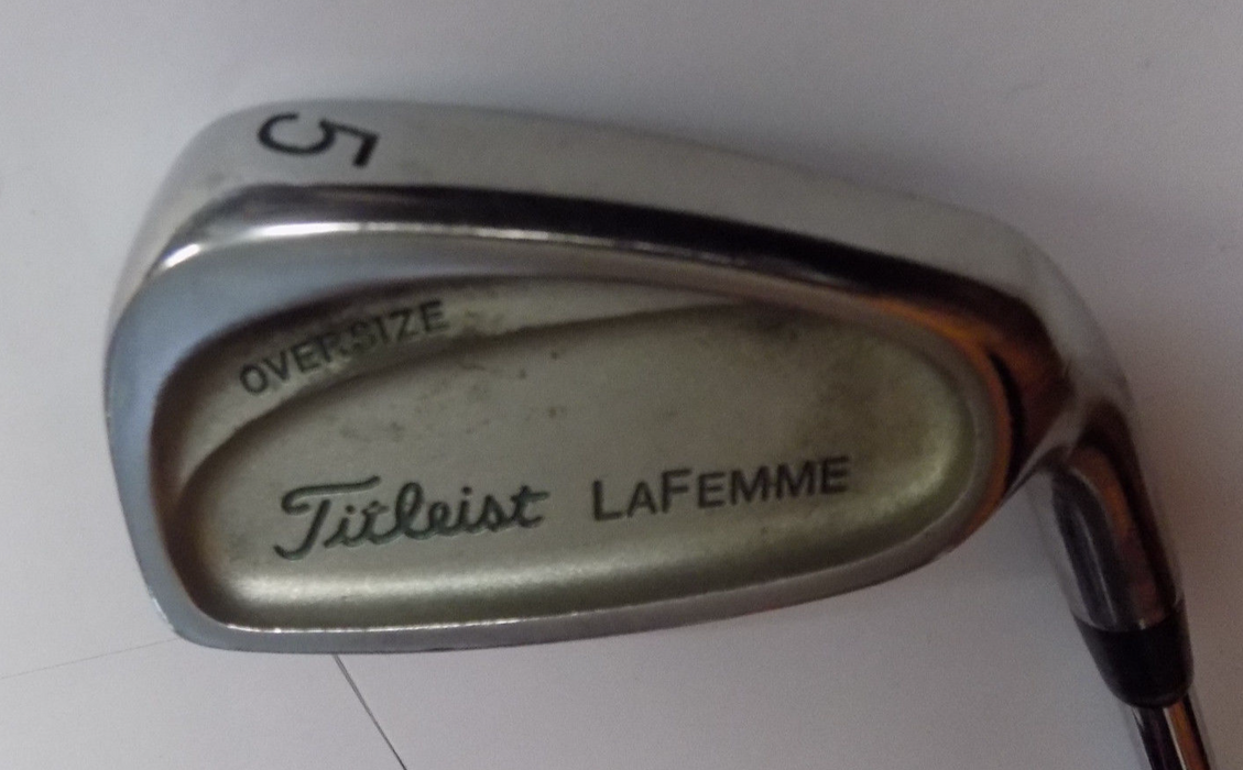 Ladies Titleist LaFemme Oversize 5 Iron Ladies Flex Steel Shaft Lamkin Grip