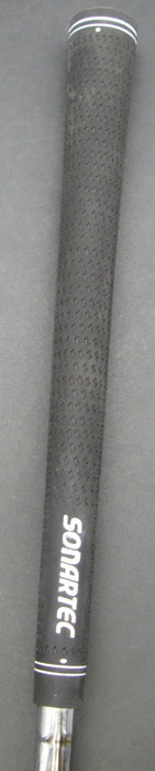 Red Zone Black Nickel 56° Sand Wedge Stiff Steel Shaft Sonartec Grip