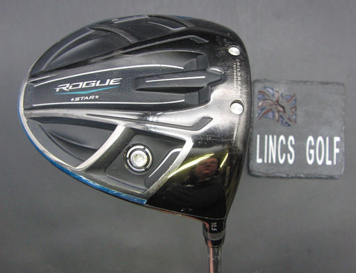 Callaway Rogue Star 10.5° Driver Stiff Graphite Shaft Callaway Grip