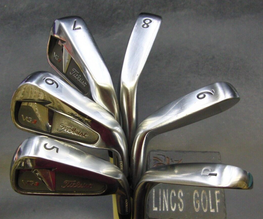 Set of 6 x Titleist VG3 Forged Irons 5-PW RS Apollo Ivory Steel Shafts