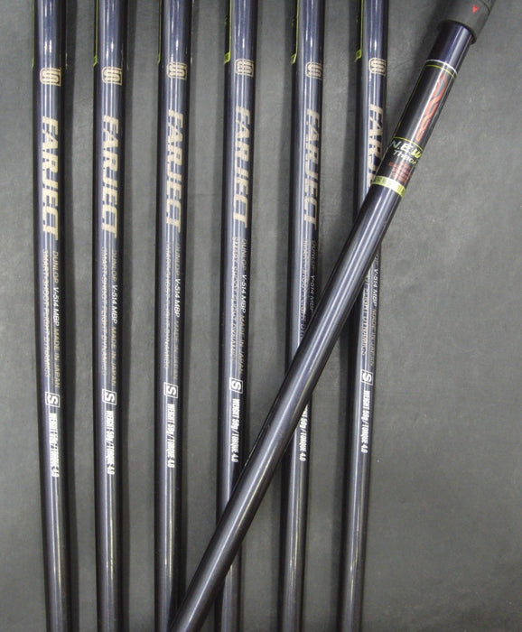 Set of 7 x Dunlop Maxfli EASE Forged Irons 4-PW Stiff Graphite Shafts