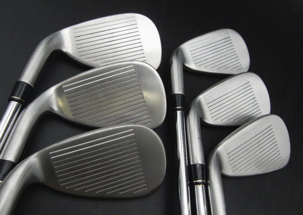 Set of 6x TaylorMade r5 XL Plus Irons 5-PW Stiff Steel Shafts TaylorMade Grips