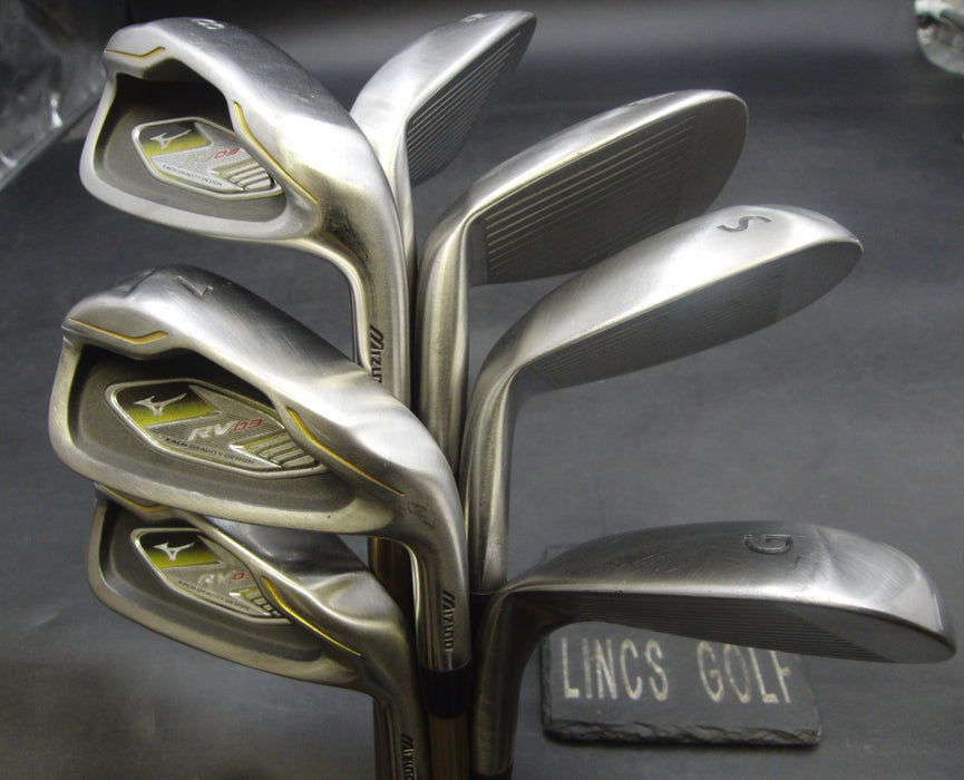 Set of 7 x Mizuno RV03 Irons 6-SW+GW Regular Graphite Shafts Mizuno Grips*