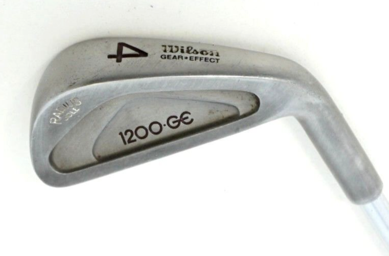 Wilson 1200 GE Radius Sole 4 Iron Regular Steel Shaft Royal Grip