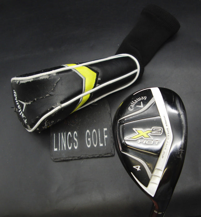 Callaway X2 Hot 22° 4 Hybrid Regular Graphite Shaft GolfPride Grip & Callaway HC