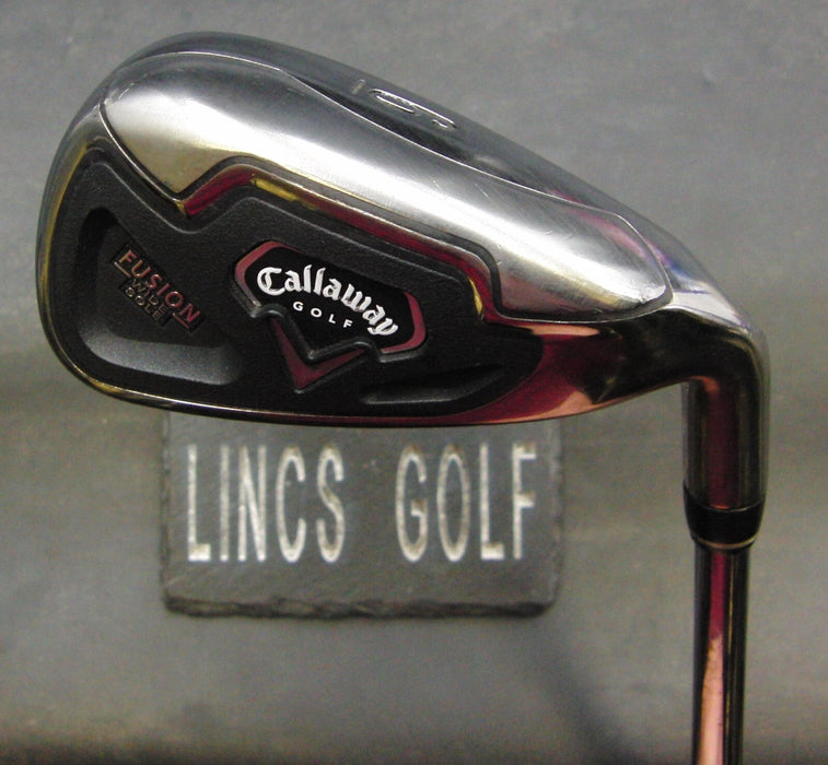Callaway Fusion Wide Sole 6 Iron Uniflex Steel Shaft Tour Edge Grip