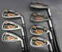 Set of 7 x Daiwa Advisor Royal Irons 5-SW Regular Graphite Shafts Daiwa Grips*