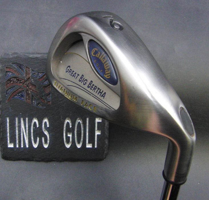 Callaway Great Big Bertha 9 Iron Stiff Steel Shaft Callaway Grip