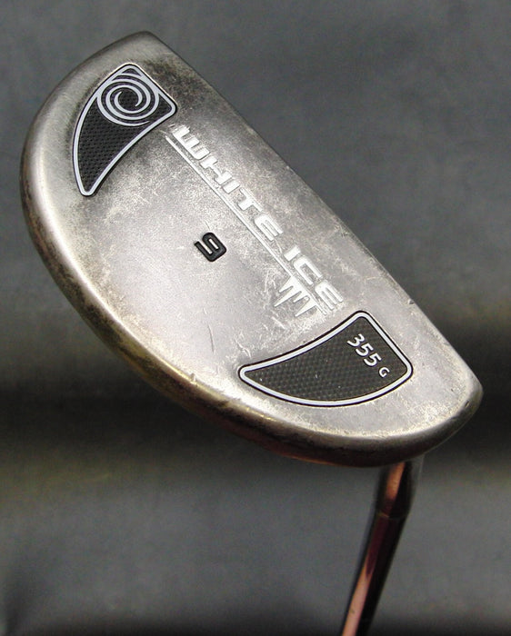 Odyssey White Ice 9 355G Putter 87cm Playing Length Steel Shaft Riviera Grip