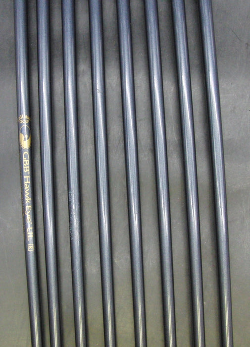Set of 8x Callaway HawkEye Irons 5-SW+AW Regular Graphite Shafts*