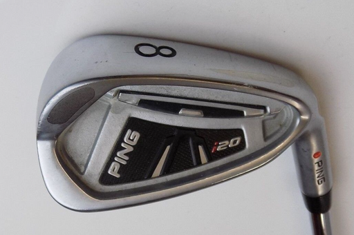 Ping i20 Red Dot 8 Iron NS Pro 1050GH S Flex Steel Shaft Golf Pride Grip