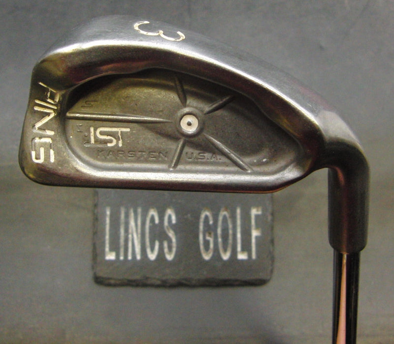 Ping ISI Karsten White Dot 3 Iron Stiff Steel Shaft Ping Grip