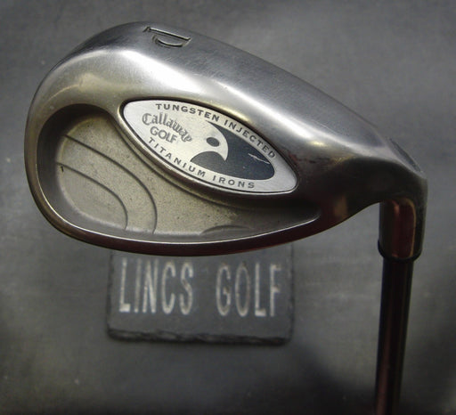 Callaway Hawkeye Pitching Wedge Stiff Graphite Shaft Golf Pride Grip