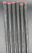 Set of 6x Mizuno RV-01 Irons 6-SW Regular Graphite Shafts Mizuno Grips