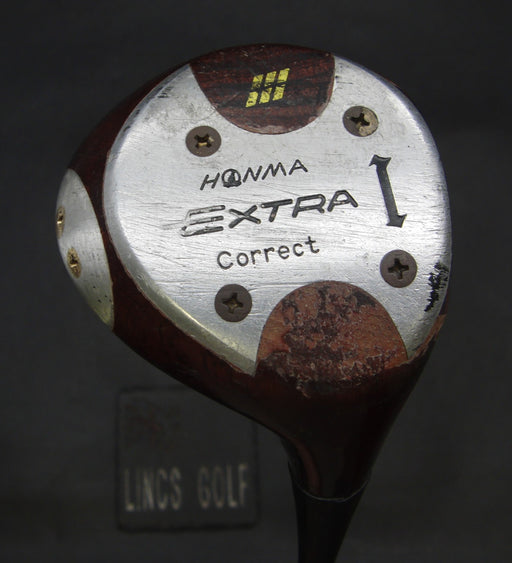 Honma Extra Correct Driver Stiff Graphite Shaft Black Grip
