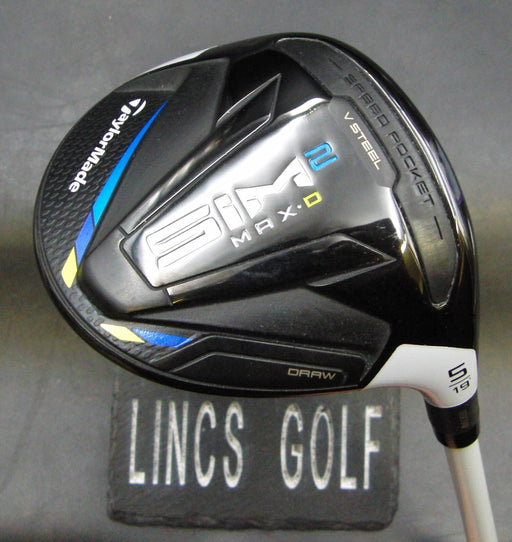 Ladies TaylorMade Sim2 Max D 19º 5 Wood Ladies Graphite Shaft Lamkin Grip