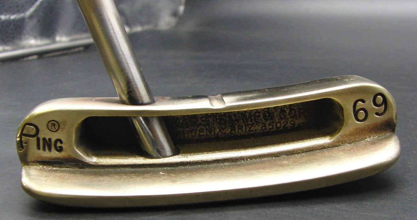 Refurbished Ping Karsten 69 Putter Steel Shaft 92cm Length RG Grip ...