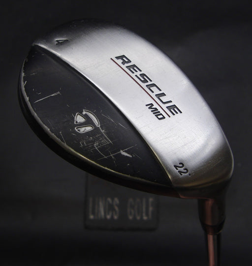 TaylorMade Rescue Mid 22° 4 Hybrid Regular Steel Shaft TaylorMade Grip